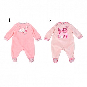 Комбинезончики для кукол Baby Annabell, 2 вида (Zapf Creation, 794-548)